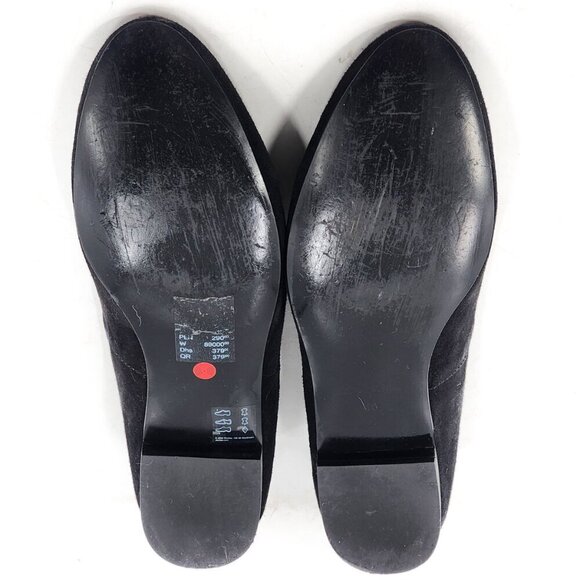 & OTHER STORIES Black Suede Flats with Cheetah Patch - Picture 6 of 6